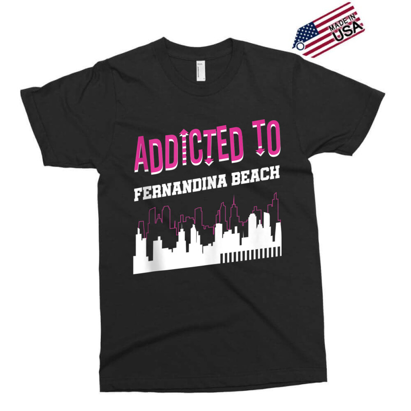 Addicted To Fernandina Beach Funny Vacation Humor Trip Tank Top Exclusive T-shirt by cm-arts | Artistshot