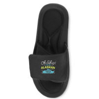 Oh Ship It's An Alaskan Trip Alaska Cruise Slide Sandal | Artistshot