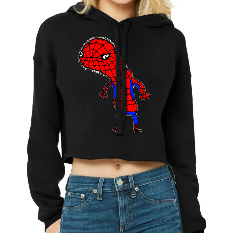 Friends crop hot sale top hoodie