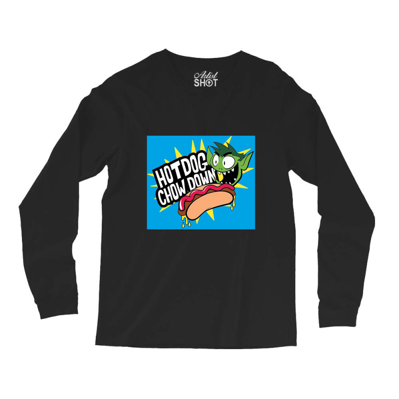 Teen Titans Go, Chowdown, Long Sleeve Shirts | Artistshot