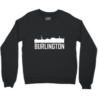 Burlington Vermont Skyline Silhouette T Shirt Crewneck Sweatshirt | Artistshot