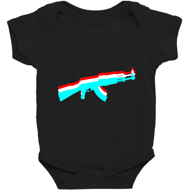 Original Ak-47 Vintage Kalashnikov Proud Ak Baby Bodysuit by Koyanho62 | Artistshot