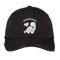 Parasaurus Paraprofessional Paraeducator Dinosaur Lover Vintage Cap | Artistshot