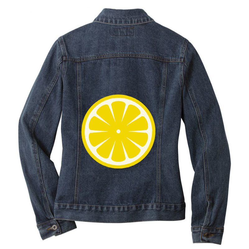 When Life Gives You Lemons, Make Lemonade Ladies Denim Jacket by clairdoodle | Artistshot