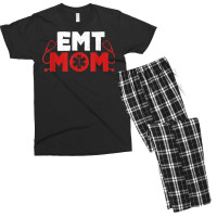 Emt Mom Emergency Medical Technicians Ems First Responder T Shirt Men's T-shirt Pajama Set | Artistshot