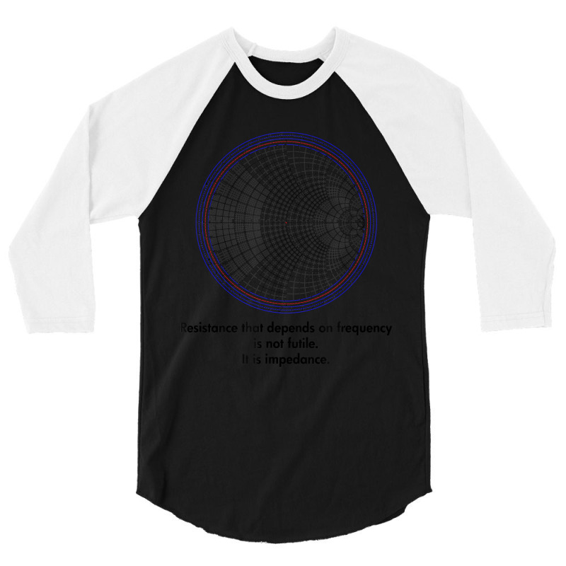 Radio Electrical Electronic Engineer Smith Chart Tee 3/4 Sleeve Shirt by SantinoBrennan | Artistshot