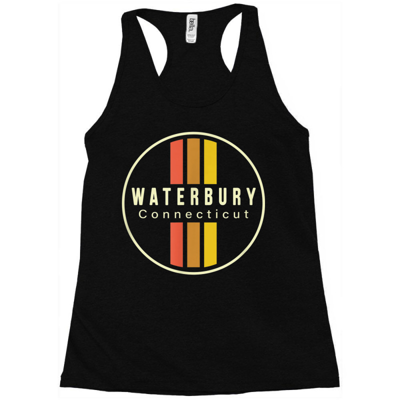 Retro Waterbury Connecticut Racerback Tank by Bewitch | Artistshot