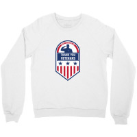 Happy Veterans Day Crewneck Sweatshirt | Artistshot