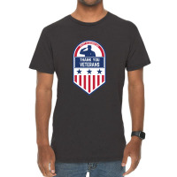 Happy Veterans Day Vintage T-shirt | Artistshot