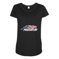 Predator United States Maternity Scoop Neck T-shirt | Artistshot