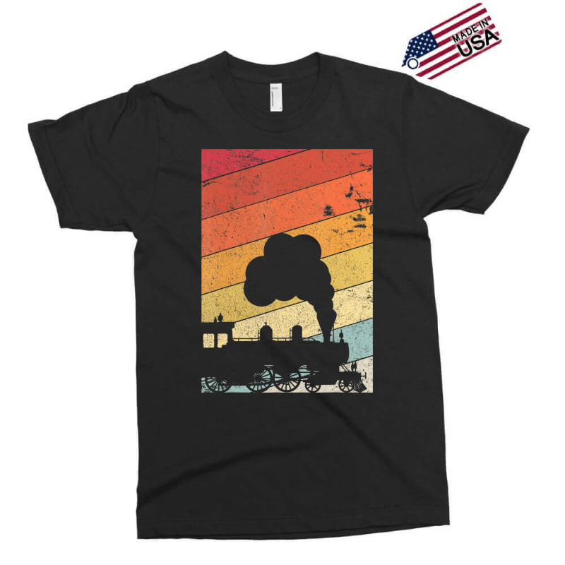 Train Retro Style Steam Train Exclusive T-shirt | Artistshot