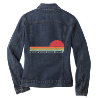 Train Retro Style Ladies Denim Jacket | Artistshot