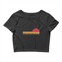 Train Retro Style Crop Top | Artistshot