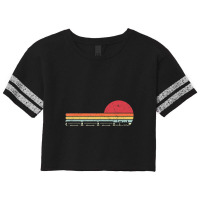 Train Retro Style Scorecard Crop Tee | Artistshot