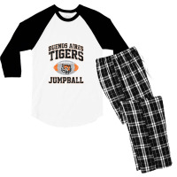 Buenos Aires Tigers Jump Ball   Starship Troopers Men's 3/4 Sleeve Pajama Set | Artistshot