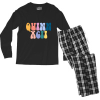 Quinn Xcii Bubble Letters Men's Long Sleeve Pajama Set | Artistshot