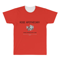 rose apothecary logo All Over Men's T-shirt | Artistshot