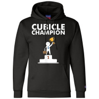 Cubicle Champion Funny T Shirt For Office Cubicle Dwellers Champion Hoodie | Artistshot