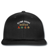 Climb Every Mountain Space Splash Everest Printed Hat | Artistshot