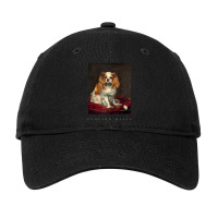 King Charles Spaniel Edouard Manet Adjustable Cap | Artistshot