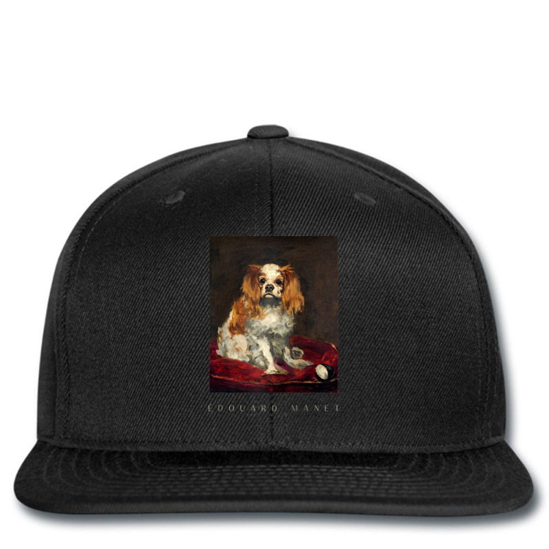 King Charles Spaniel Edouard Manet Printed hat by kentuckykonpha9 | Artistshot