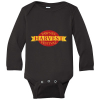 Parks & Recreation Pawnee Harvest Festival Staff Long Sleeve Baby Bodysuit | Artistshot