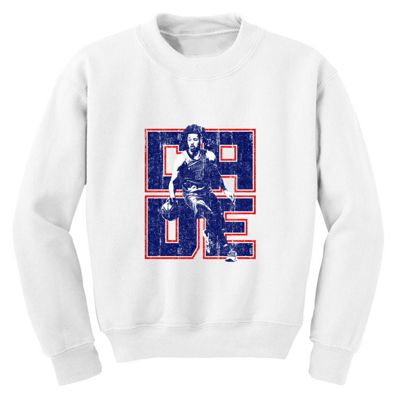 Cade Cunningham (variant)   C Youth Sweatshirt | Artistshot