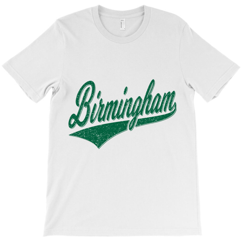 Birmingham Alabama Varsity Script Classic Sport Jersey Style Pullover T-Shirt by cm-arts | Artistshot