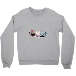 hard rock kitties Crewneck Sweatshirt | Artistshot