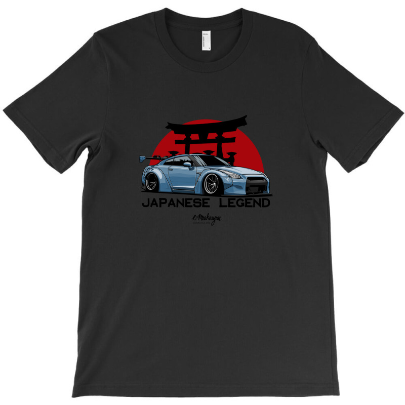 Gtr. Japanese Legend (blue) T-Shirt by RobertDoss | Artistshot