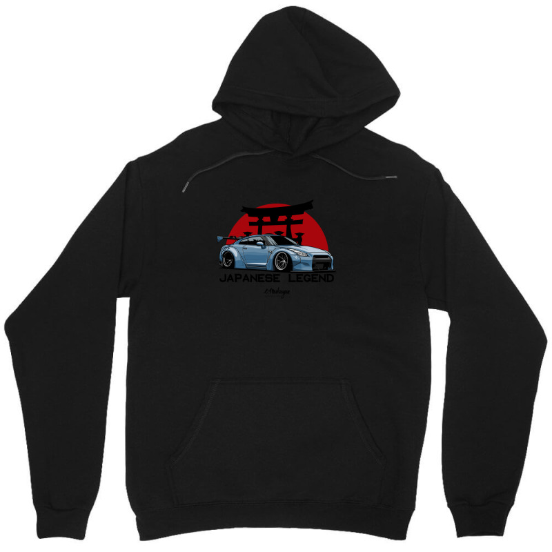 Gtr. Japanese Legend (blue) Unisex Hoodie by RobertDoss | Artistshot