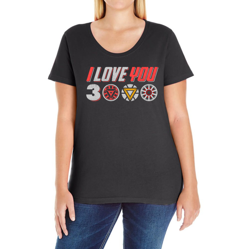 I Love You 3000 Ladies Curvy T-shirt | Artistshot