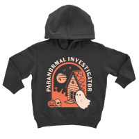 Paranormal Investigator T  Shirt Paranormal Investigator Ghost Hunting Toddler Hoodie | Artistshot