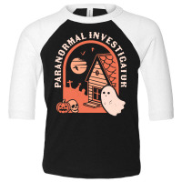 Paranormal Investigator T  Shirt Paranormal Investigator Ghost Hunting Toddler 3/4 Sleeve Tee | Artistshot