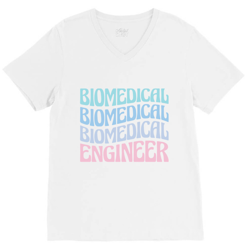 Biomedical Engineering Bme Long Sleeve T Shirt V-Neck Tee by cm-arts | Artistshot