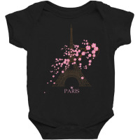 Paris Eiffel Tower The Sign Of Love France Parisian Home T Shirt Baby Bodysuit | Artistshot