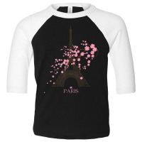 Paris Eiffel Tower The Sign Of Love France Parisian Home T Shirt Toddler 3/4 Sleeve Tee | Artistshot