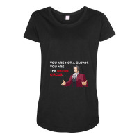 Miles Edgeworth Entire Circus Quote Maternity Scoop Neck T-shirt | Artistshot