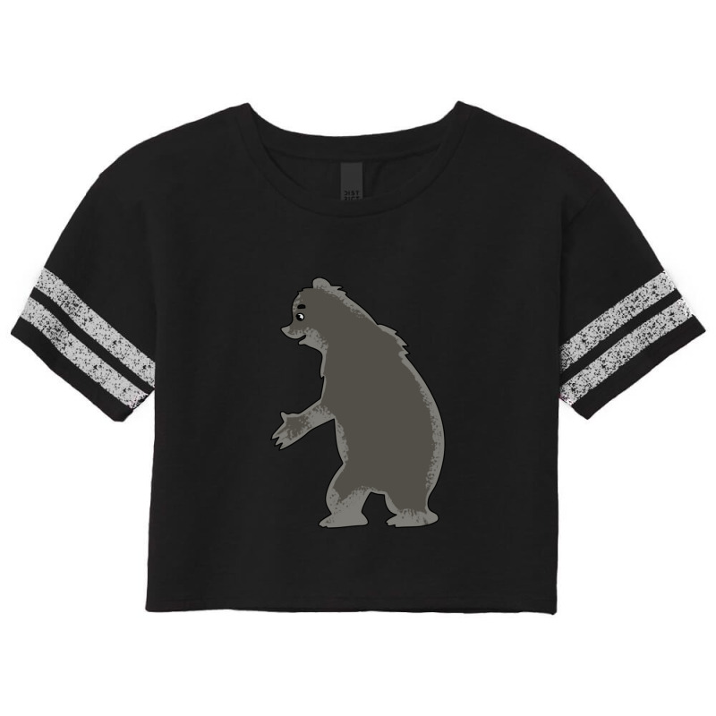 Eating Bear Cartoon Animals Causes Pandemics T-shirts Collection With  Scorecard Crop Tee | Artistshot