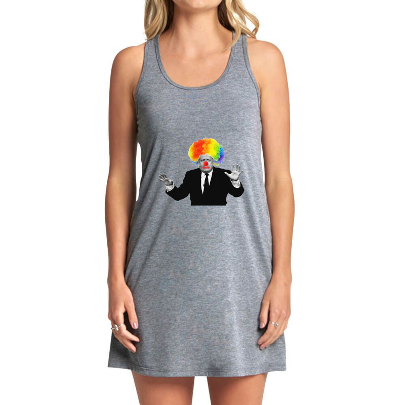 Boris Johnson Clown Tank Dress by clairdoodle | Artistshot