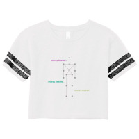 Anomaly Detected, Gray Scorecard Crop Tee | Artistshot