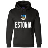 Estonia T Shirt Estonian Flag Eesti Souvenir Love Gift Champion Hoodie | Artistshot