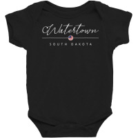 Watertown  South Dakota Sd On Watertown T Shirt Baby Bodysuit | Artistshot