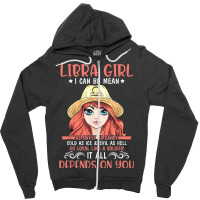 Libra Girl Sweet Candy Cold Ice Evil As Hell Loyal Soldier Zipper Hoodie | Artistshot