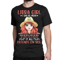 Libra Girl Sweet Candy Cold Ice Evil As Hell Loyal Soldier Classic T-shirt | Artistshot