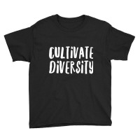 Cultivate Diversity   Immigration Rights T Shirt   Feminism Youth Tee | Artistshot