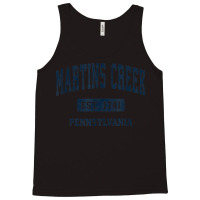 Martins Creek Pennsylvania Pa Vintage Athletic Sports Design Tank Top | Artistshot