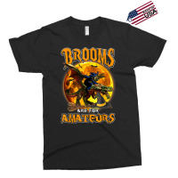 Brooms Are For Amateurs Witch Riding Dragon Halloween Exclusive T-shirt | Artistshot