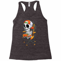 Halloween Skeleton Gamer Video Gaming Boys Men Kids Teens Racerback Tank | Artistshot