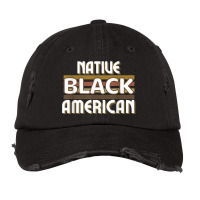 Native Black American Vintage Cap | Artistshot